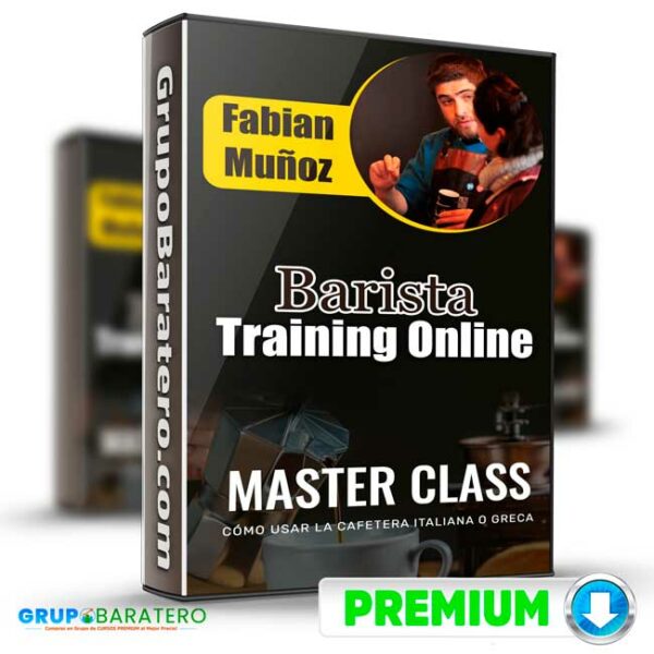 Barista Training Online – Fabian Munoz Cover GrupoBaratero 3D