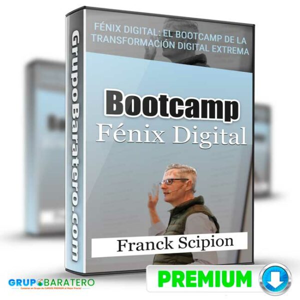 Bootcamp Fenix Digital Franck Scipion Cover GrupoBaratero 3D