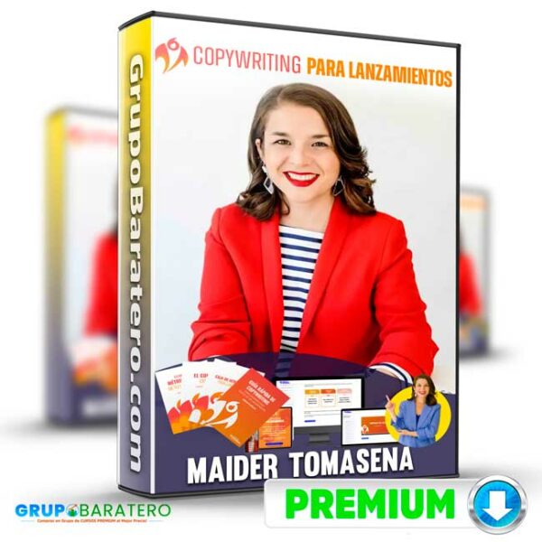 Copywriting para lanzamientos – Maider Tomasena Cover GrupoBaratero 3D