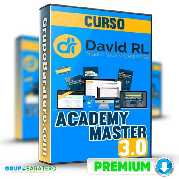 Curso Academy Master 3.0 – David Randulfe Cover GrupoBaratero 3D