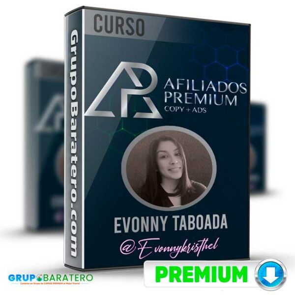 Curso Afiliados Premium Copy Ads – Evonny Taboada Arevalo Cover GrupoBaratero 3D 1