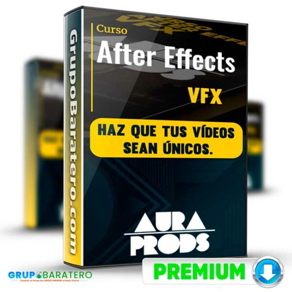 Curso After Effects VFX – Auraprods Cover GrupoBaratero 3D