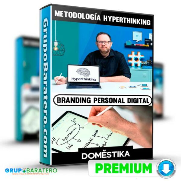 Curso Branding Personal Digital – Metodologia HyperThinking Cover GrupoBaratero 3D