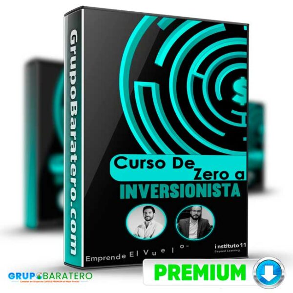 Curso De Zero a Inversionista – instituto 11 Cover GrupoBaratero 3D
