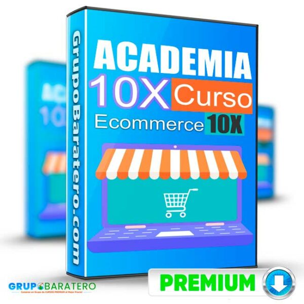 Curso Ecommerce 10X – Academia 10X Cover GrupoBaratero 3D