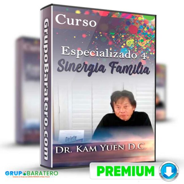 Curso Especializado 4 Sinergia Familia Dr. Kam Yuen Cover GrupoBaratero 3D
