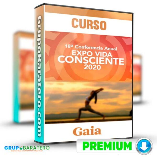 Curso Expo Vida Consciente 2020 Gaia Cover GrupoBaratero 3D