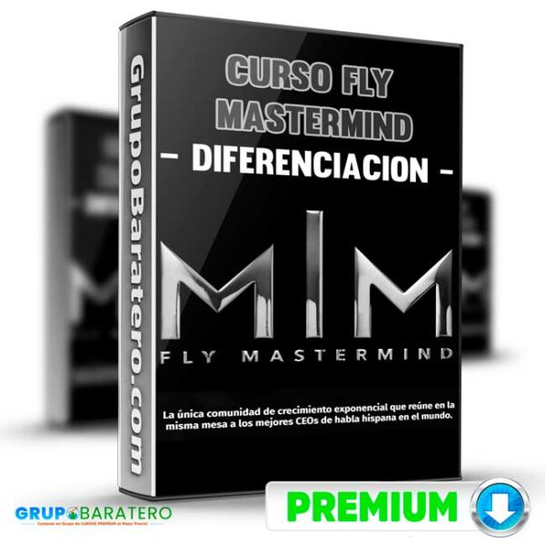 Curso Fly Mastermind – Diferenciacion Instituto 11 Cover GrupoBaratero 3D 1