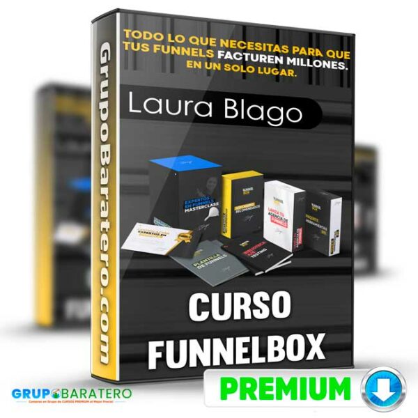 Curso Funnelbox Laura Blago Cover GrupoBaratero 3D 1