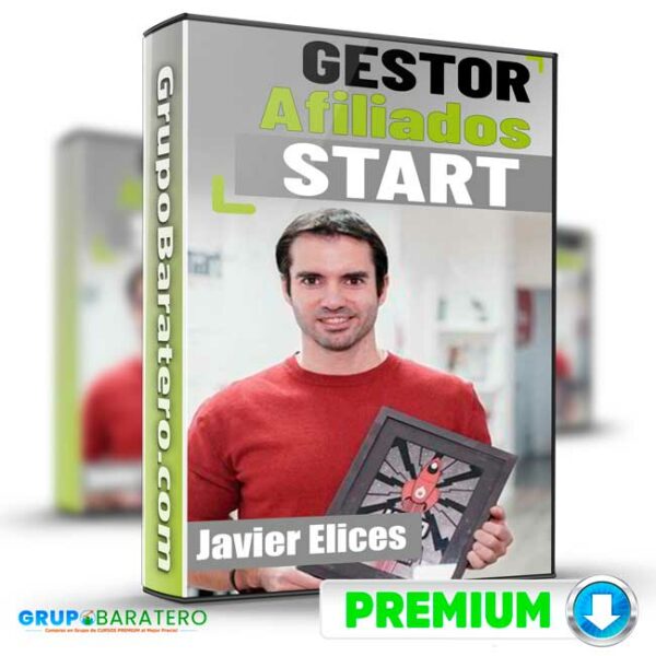 Curso Gestor Pro de Afiliados START – Javier Elices Cover GrupoBaratero 3D