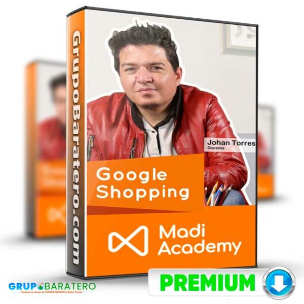 Curso Google Shopping – Madi Academy Cover GrupoBaratero 3D