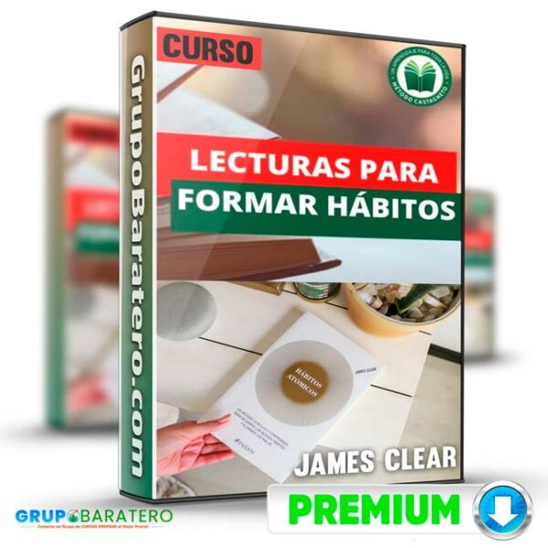 Curso Habitos atomicos James Clear Cover GrupoBaratero 3D