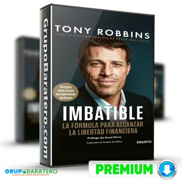 Curso Imbatible Tony Robbins Cover GrupoBaratero 3D