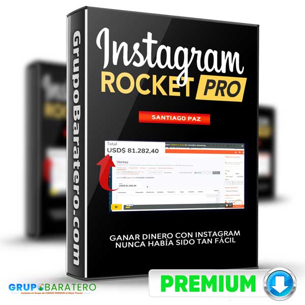 Curso Instagram Rocket PRO – Santiago Paz