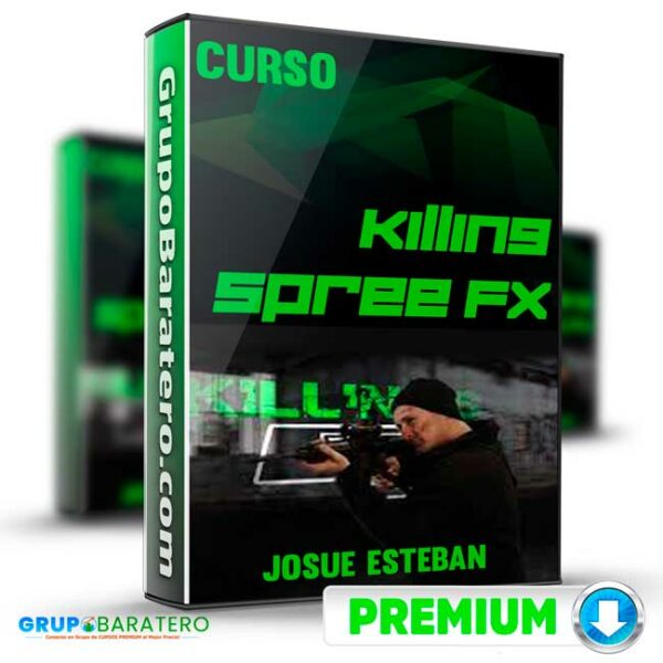 Curso Killing Spree Fx Josue Esteban Cover GrupoBaratero 3D