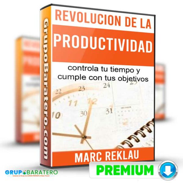 Curso La Revolucion de la Productividad Marc Reklau Cover GrupoBaratero 3D