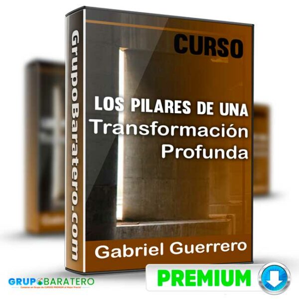 Curso Los Pilares de una Transformacion Profunda Gabriel Guerrero Cover GrupoBaratero 3D