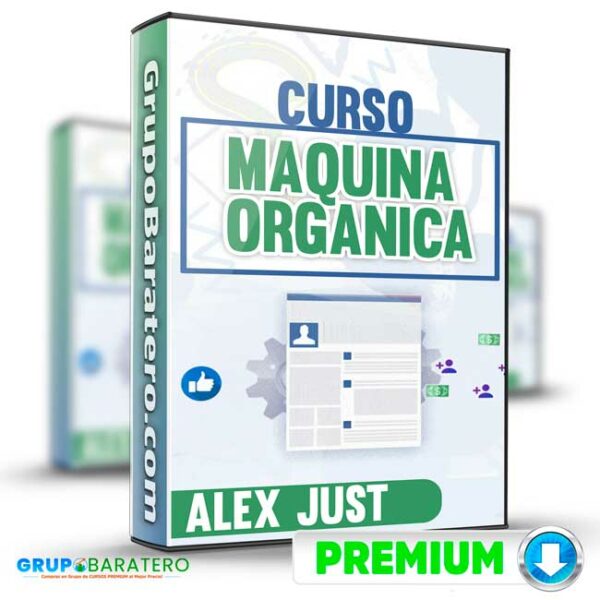 Curso Maquina Organica Alex Just Cover GrupoBaratero 3D