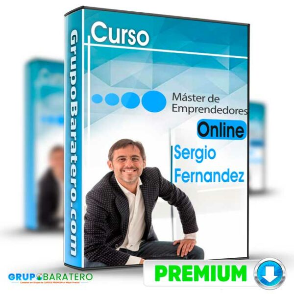 Curso Master Emprendedor Online Sergio Fernandez Cover GrupoBaratero 3D