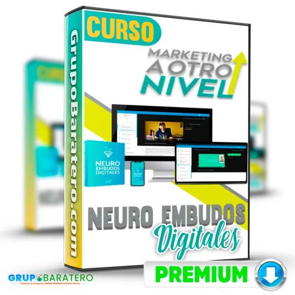 Curso Neuro Embudos Digitales Marketing a otro nivel Cover GrupoBaratero 3D