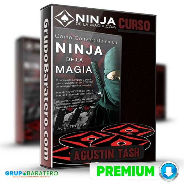 Curso Ninja de la Magia – Agustin Tash Cover GrupoBaratero 3D