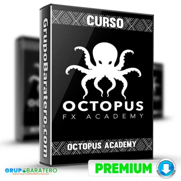 Curso Octopus FX Academy Octopus Academy Cover GrupoBaratero 3D