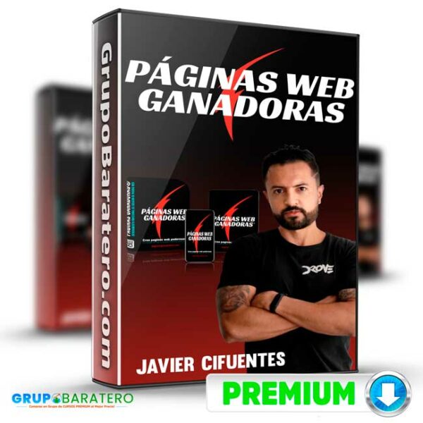 Curso Paginas Web Ganadoras – Javier Cifuentes Cover GrupoBaratero 3D