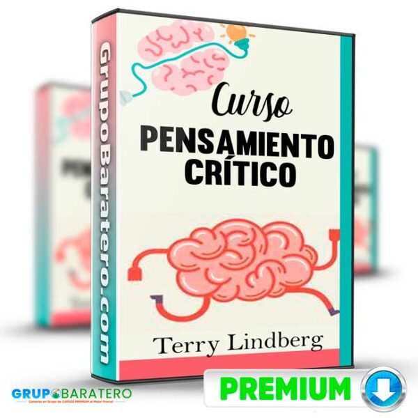 Curso Pensamiento Critico Terry Lindberg Cover GrupoBaratero 3D