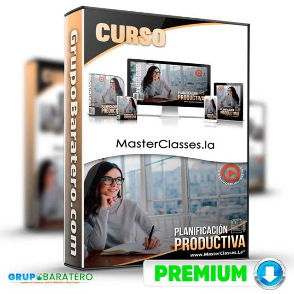 Curso Planificacion Productiva – MasterClasses.la Cover GrupoBaratero 3D