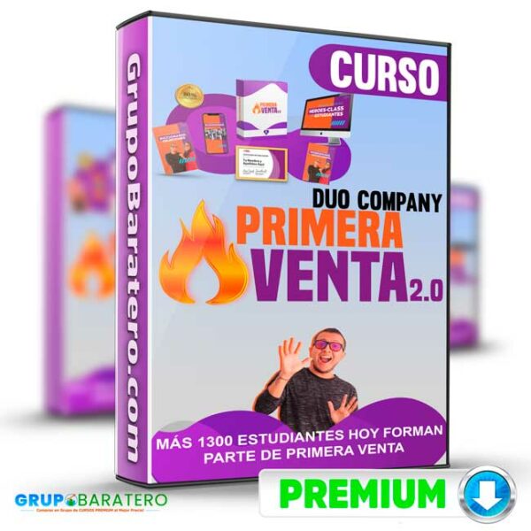 Curso Primera Venta 2.0 Duo Company Cover GrupoBaratero 3D