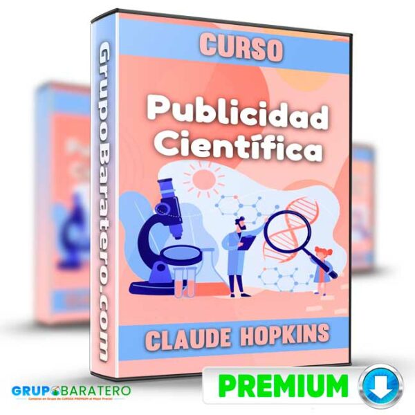 Curso Publicidad Cientifica Claude Hopkins Cover GrupoBaratero 3D