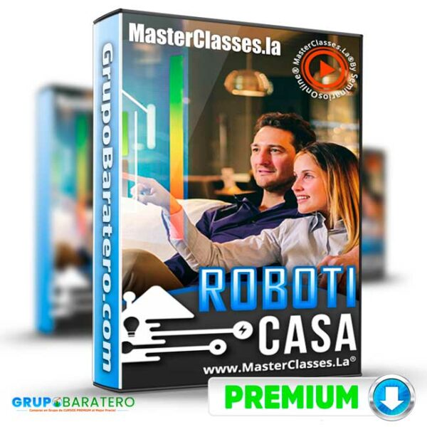 Curso RobotiCasa – MasterClasses.la Cover GrupoBaratero 3D
