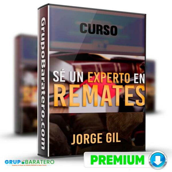 Curso Se un Experto en Remates Jorge Gil Cover GrupoBaratero 3D