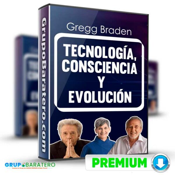 Curso Tecnologia Consciencia y Evolucion – Gregg Braden Cover GrupoBaratero 3D