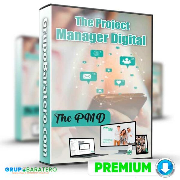 Curso The Project Manager Digital – The PMD Cover GrupoBaratero 3D