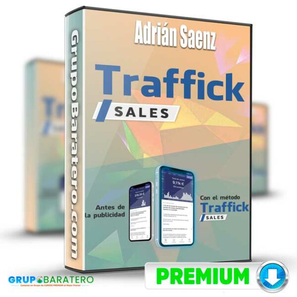 Curso Traffick Sales – Adrian Saenz Cover GrupoBaratero 3D