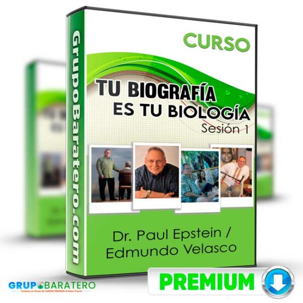 Curso Tu Biografia es tu Biologia Sesion 1 Dr. Paul Epstein Edmundo Velasco Cover GrupoBaratero 3D
