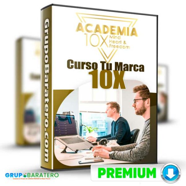 Curso Tu Marca 10X – Academia 10X Cover GrupoBaratero 3D