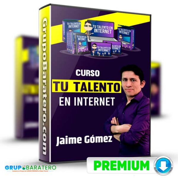 Curso Tu Talento en Internet – Jaime Gomez Cover GrupoBaratero 3D