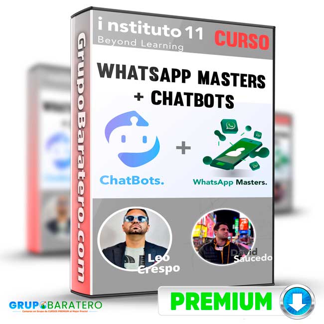 Curso WhatsApp Masters + ChatBots – Instituto 11