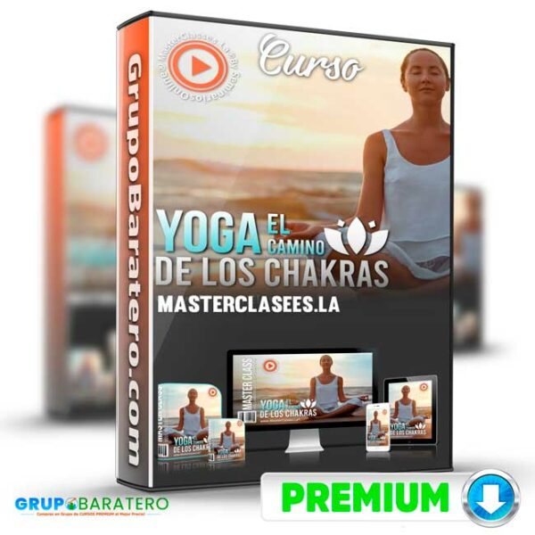 Curso Yoga El Camino de los Chakras – MasterClasees.La Cover GrupoBaratero 3D