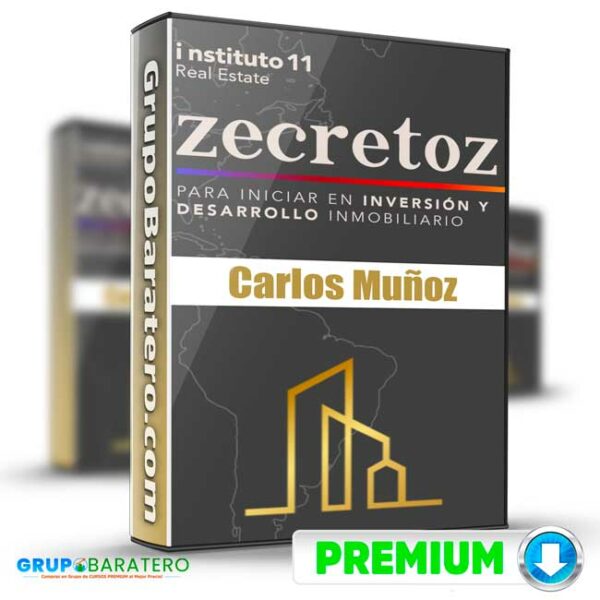 Curso Zecretoz – Carlos Munoz Cover GrupoBaratero 3D 1