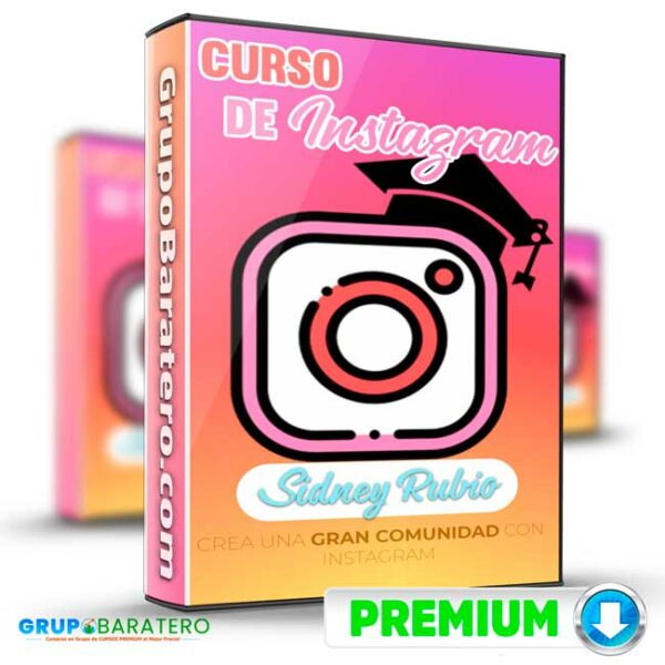 Curso de Instagram – Sidney Rubio Cover GrupoBaratero 3D
