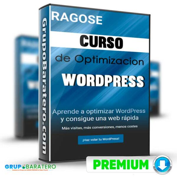 Curso de Optimizacion WordPress Ragose Cover GrupoBaratero 3D