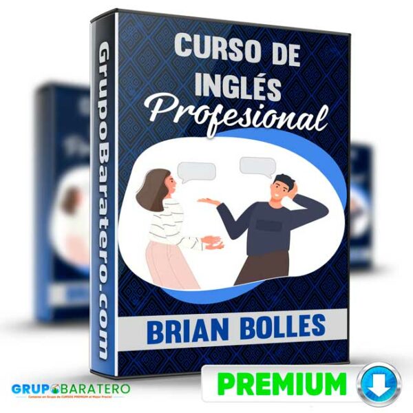 Curso de ingles profesional Brian Bolles Cover GrupoBaratero 3D