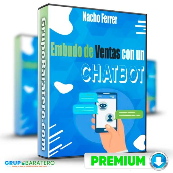 Embudo de Ventas con un Chatbot de Nacho Ferrer Cover GrupoBaratero 3D