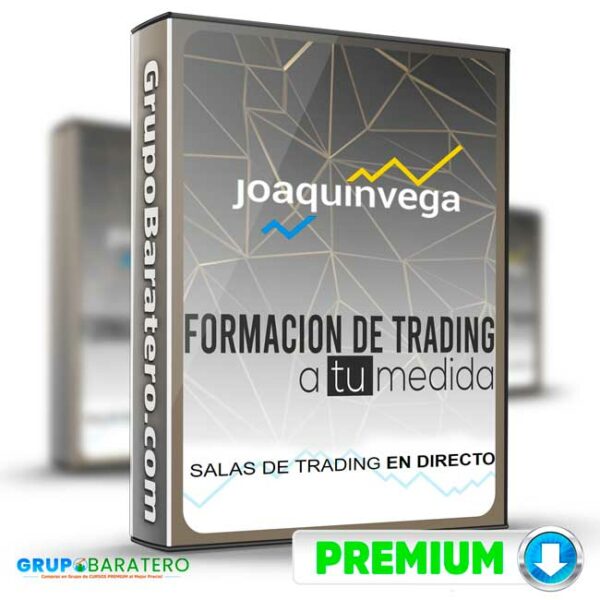 Formacion de trading a tu medida de Joaquin vega Cover GrupoBaratero 3D