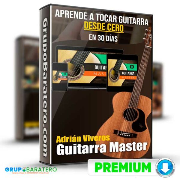 Guitarra Master – Adrian Viveros Cover GrupoBaratero 3D