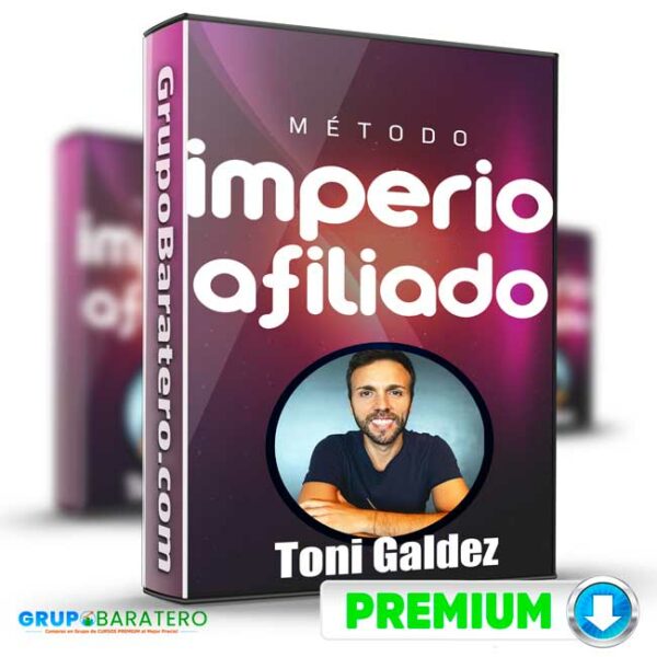 Metodo Imperio Afiliado – Toni Galdez Cover GrupoBaratero 3D