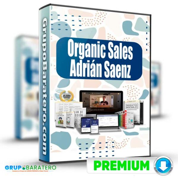 Organic Sales adrian sales Cover GrupoBaratero 3D